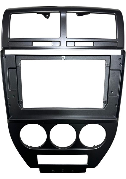 Oto Tablet Çerçeve Jeep Compass 2007-2009 10,1" Gümüş TAC-093 modelleri