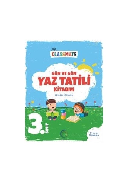 Okyanus Yayınları 3. Sınıf Classmate Gün ve Gün Yaz Tatil Kitabım