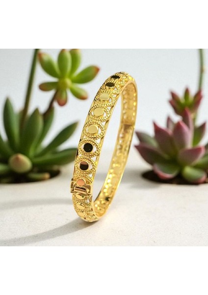 Kadın 22 Ayar Altın Kaplama Kelepçe