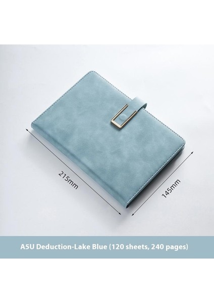 A5 Tokalı Defter Çalışma Ofisi Iş Kırtasiye Defteri Toplantı Kayıt Defteri (Yurt Dışından)