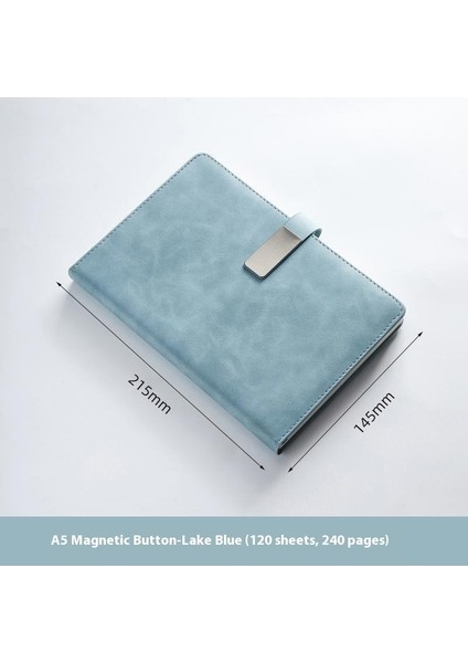 A5 Tokalı Defter Çalışma Ofisi Iş Kırtasiye Defteri Toplantı Kayıt Defteri (Yurt Dışından)