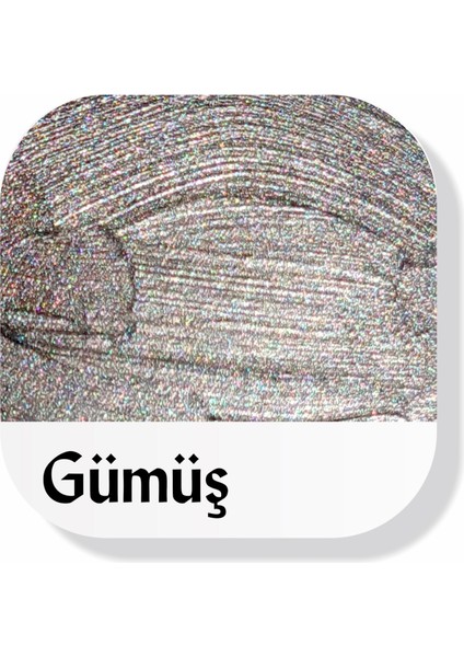 Akrilik Multisurface Boya 350ML Metalik Gri