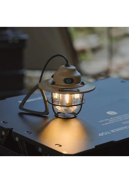 Powermaster PM-25439 Nostaljik 3 Filament 6 Smd Kamp Çadır Lambası Ampul 1200MAH Type-C modelleri