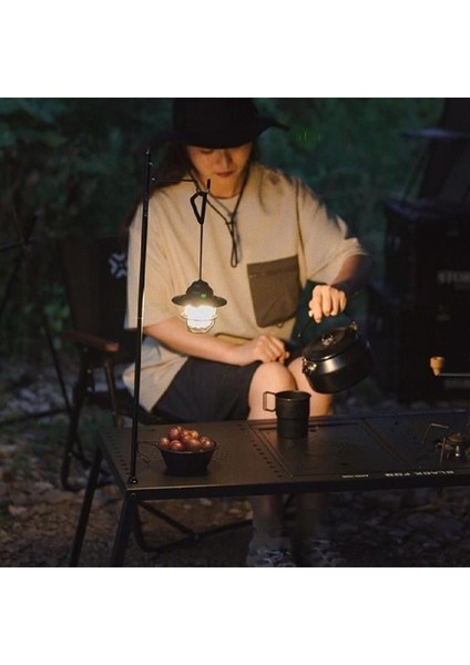 Powermaster PM-25439 Nostaljik 3 Filament 6 Smd Kamp Çadır Lambası Ampul 1200MAH Type-C fırsatları