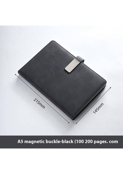 A5 Tokalı Defter Çalışma Ofisi Iş Kırtasiye Defteri Toplantı Kayıt Defteri (Yurt Dışından)