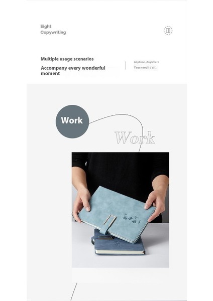 B5 Tokalı Defter Çalışma Ofisi Iş Kırtasiye Kitabı Toplantı Defteri (Yurt Dışından) fırsatları