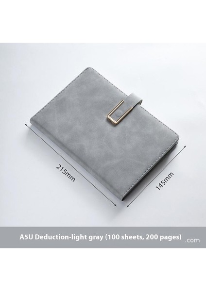 A5 Tokalı Defter Çalışma Ofisi Iş Kırtasiye Defteri Toplantı Kayıt Defteri (Yurt Dışından)