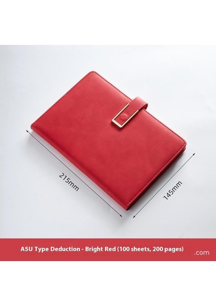 A5 Tokalı Defter Çalışma Ofisi Iş Kırtasiye Defteri Toplantı Kayıt Defteri (Yurt Dışından)