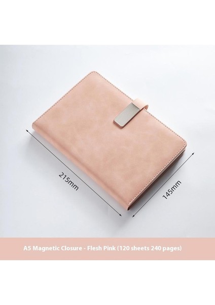 A5 Tokalı Defter Çalışma Ofisi Iş Kırtasiye Defteri Toplantı Kayıt Defteri (Yurt Dışından)