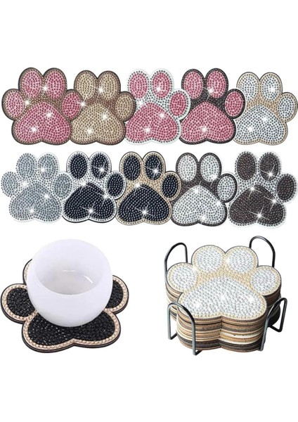 Elmas Boyama Bardak Altlığı Seti fiyatları