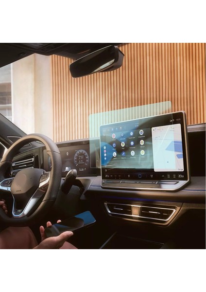 Volkswagen Tayron 2025 Uyumlu 12.9 Inç “composition Media Pro” Navigasyon 9h Nano Ekran Koruyucu modelleri
