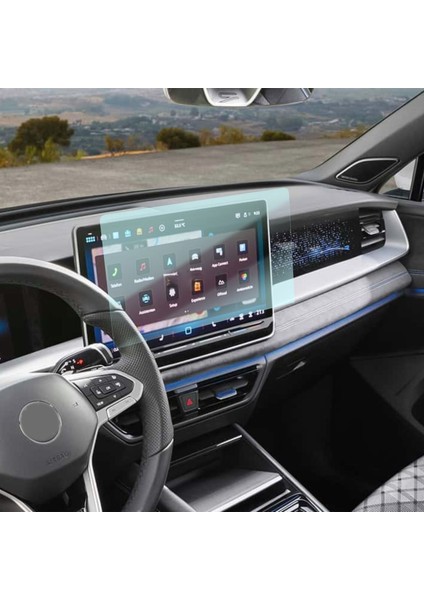 Volkswagen Tayron 2025 Uyumlu 12.9 Inç “composition Media Pro” Navigasyon 9h Nano Ekran Koruyucu fırsatları