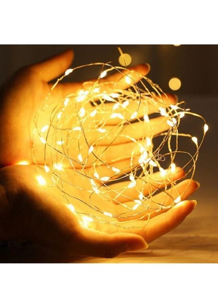 Suya Dayanıklı 3m Ip LED Işık, Pilli, Dolanabilen, Parlak ve Enerjik Aydınlatma Sağlar