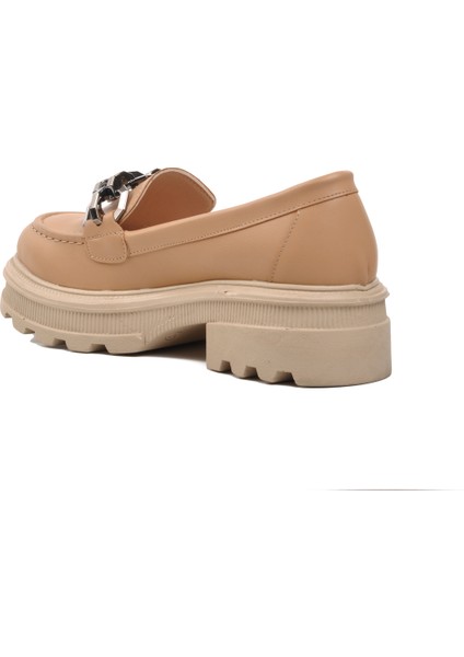 Nude Nut Kadın Günlük Loafer Ayakkabı fırsatları
