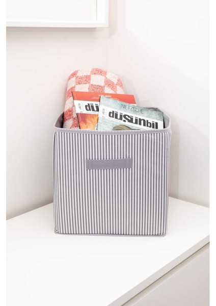 Çok Amaçlı Iç Dolap Saklama Kutusu ve Düzenleyici, Gri Renkli