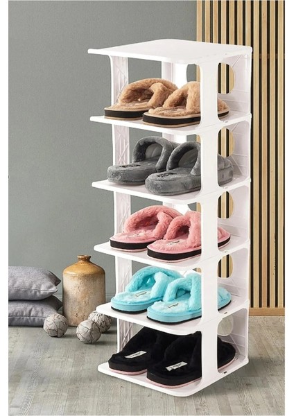 5 Katlı Gri Ayakkabılık, Kapı Önü Terlik ve Ayakkabı Organizeri fiyatları