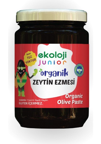 Junior Organik Zeytin Ezmesi 180 gr