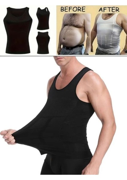 Erkek Fit Beden Sıkı Duruş Korse Atlet fiyatları