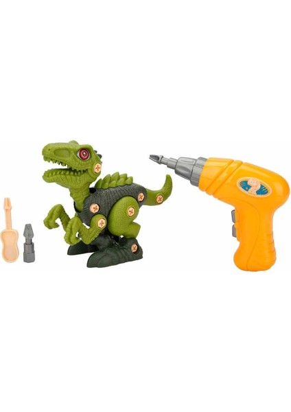 Sunman Sök Tak Dinozor ve Hareketli Matkap Seti