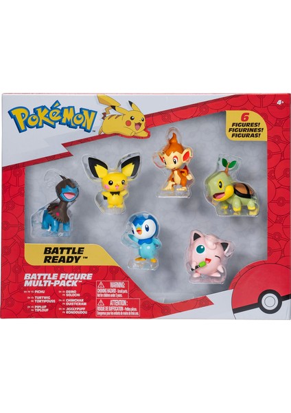 Pokemon Battle 6'lı Figür Seti PKW3061 fiyatları