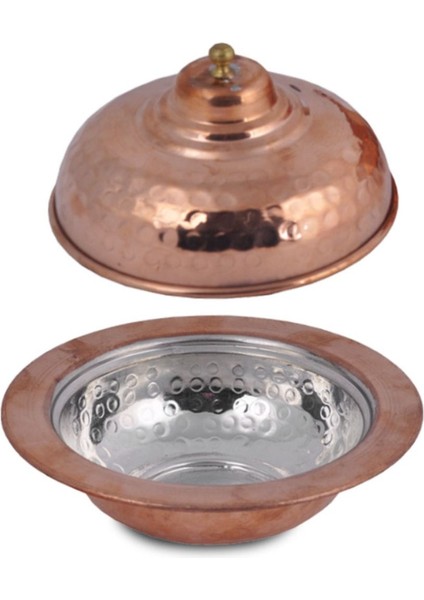 Bakır Lokumluk, Büyük Boy, Eskitme, Şık ve Zarif Tasarım fiyatları