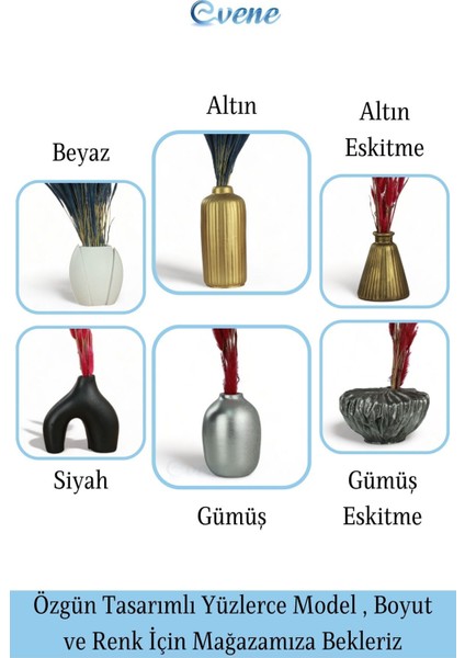 Vazo Küçük Vazo Masa Üstü Vazo Ev Dekorasyon Vazo Model 21