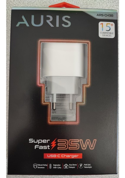 ARS-CH38 35 W Iphone 15 Usb-C To Usb-C Şarj Başlığı fiyatları