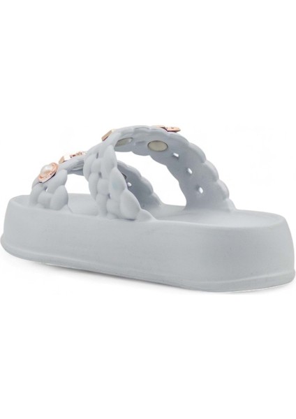 Çift Bantlı-Taşlı- Günlük Kadın Terliği indirimleri