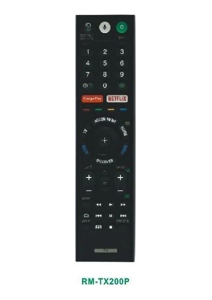 Sony RMF-TX200P Netflıx-Google Play Tuşlu Ses Komutlu Tv Kumanda (5047)