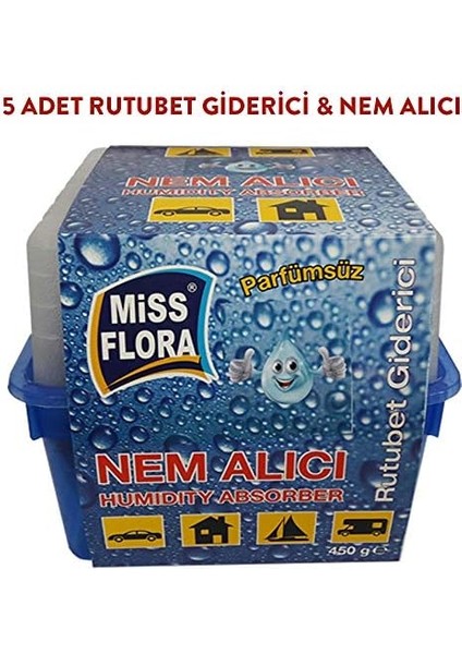 Flora Nem Alıcı 450 G 5'li Paket modelleri