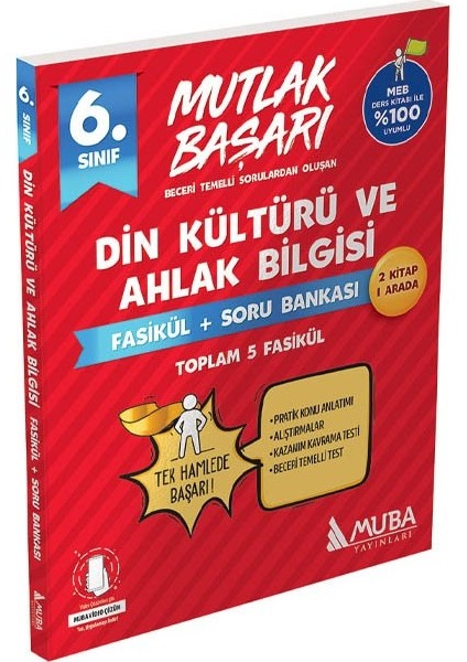 Muba 2026 6.sınıf Din Kültürü Fasikül + Soru Bankası Yeni Müfredata Uygun