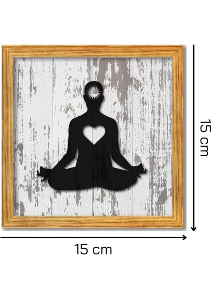 4 Parça Çok Renkli Yoga ve Dekor Tablo Seti, Salon, Yatak ve Çocuk Odası Için fırsatları