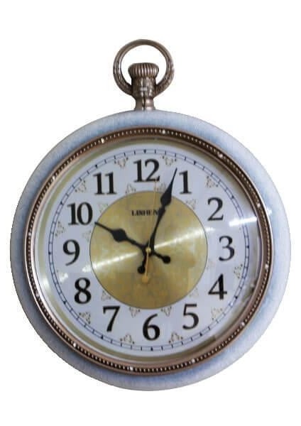 Yuvarlak Duvar Saati Sarkaçlı