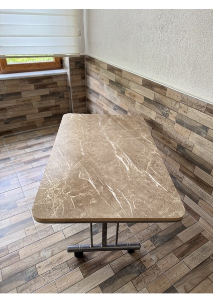 Süper Stores Vidalife Tekerlekli Orta Sehpa, , Pratik Orta Sehpa, 70X110CM Kullanışlı Masa, Çok Amaçlı Masa, Orta Sehpa ,zigon modelleri