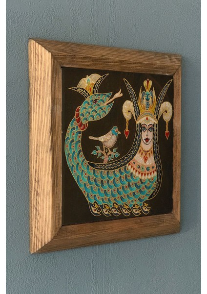 Renkli Taş Tablo 28X28 Cm, Şık Duvar Dekoru, Hediye Alternatifi fiyatları