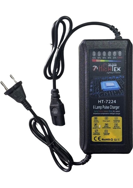 Hıghtek HT-7224 72V 24A Elektrikli Bisiklet ve Motorsiklet Şarj Adaptörü fiyatları