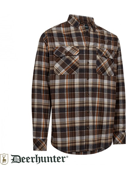 Robert Kahverengi Kareli Gömlek 41/42