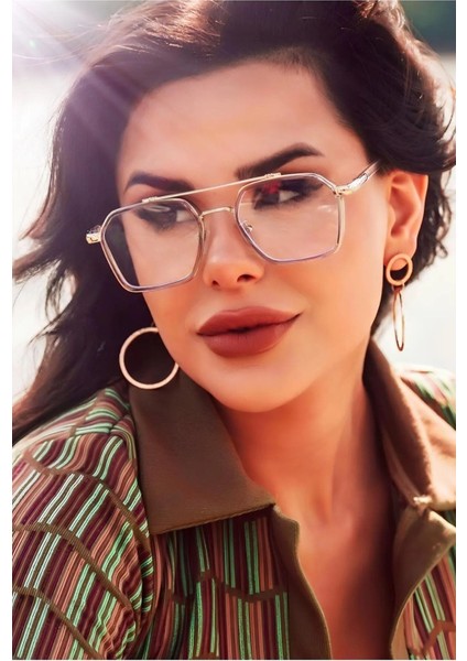 Mavi Işık Koruyucu Gözlük Unisex Ekran Gözlüğü Optik Uyumlu Camları Değişebilir