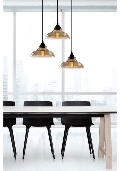 Modern Üçlü Yuvarlak Sarkıt Avize, Şık ve Şık Tasarım, Ev ve Ofis Dekoru Için Ideal modelleri