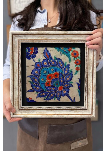 30X30 cm Renkli Taş ve Seramik Desenli Duvar Dekoru, Şık ve Modern Görünüm Sağlar