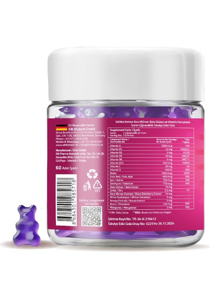 Immun 60 Gummies fiyatları