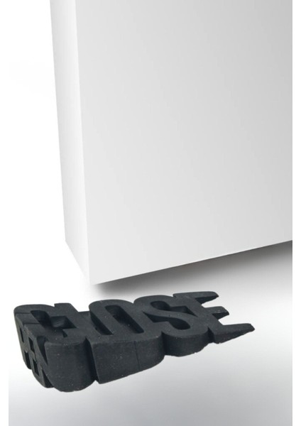 Kapı Stoperi Siyah Renk Dekoratif Kapı Tutucu Durdurucu Close Model indirimleri