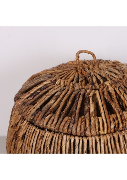 Mylamp Babil Kapaklı Doğal Abaka 45X34 cm Sepet modelleri
