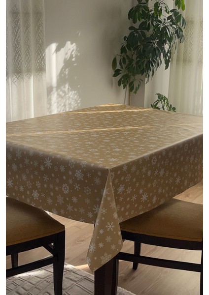 astarlı Elyaf Tabanlı Silinebilir Hijyenik Muşamba Pvc Masa Örtüsü 1096-1