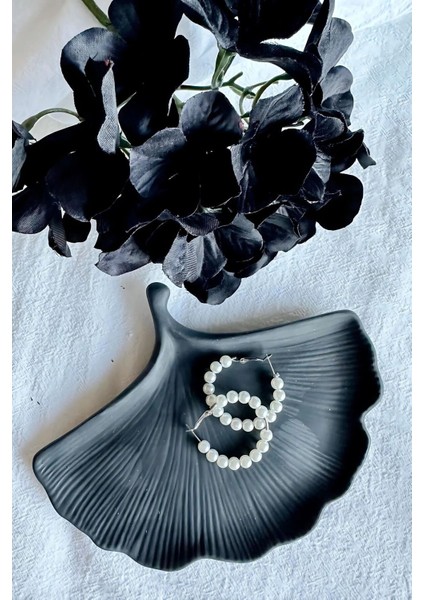 Siyah Sunumluk Takı Tabağı Dekoratif Tepsi Obje Ev Dekorasyon Model 19 indirimleri