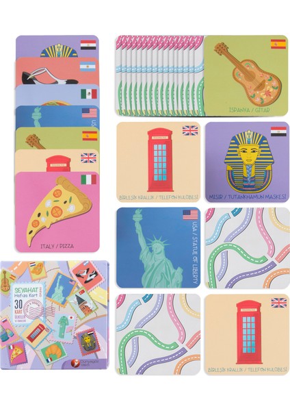 Seyahat Hafıza Kart Oyunu