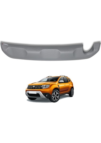 Dacia Duster Difüzör Arka Tampon Altı - Gri, Sensörsüz | (2018-2024)