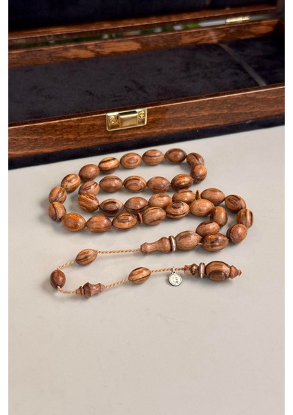 Üst Düzey Çekim Beyzi Model Şükrü Baba Premium Serisi Kokulu Öd Ağacı Tesbih