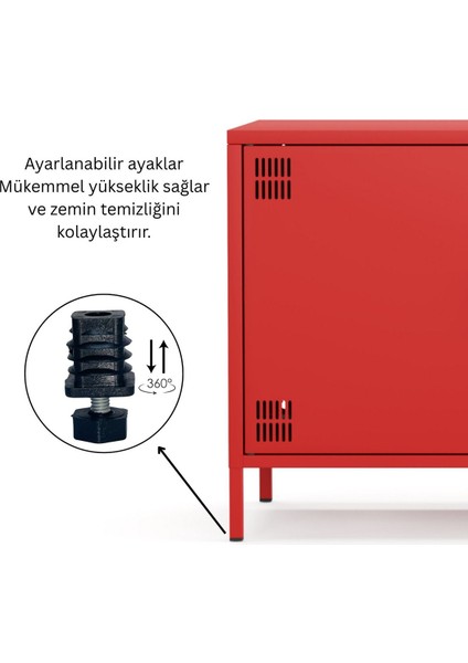 Pera Tv Ünitesi, Tv Dolabı,2 Kapaklı, Açık Raflı 130,50 x 40 x 64,50 cm indirimleri