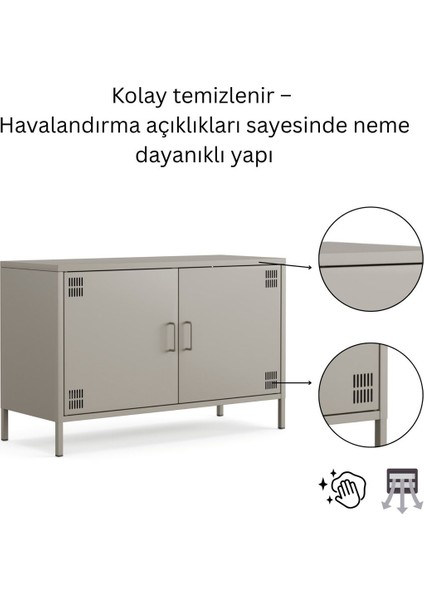 Tv Ünitesi, Tv Dolabı,2 Kapaklı Dolap 100,50 x 40 x 64,50 cm